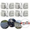 Brand New High Quality Solar PV Cable Clips Cable Clamp Stainless Steel 20/30/50/100pcs For Solar Mounting Frame