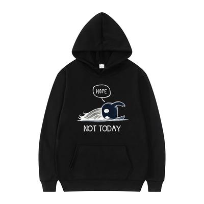 Autumn/Winter Men's Hoodie Hollow Knight Print Korean Ulzzang Grunge Y2k Aesthetic Women's Long Sleeve Hoodie Warm Sweatshirt