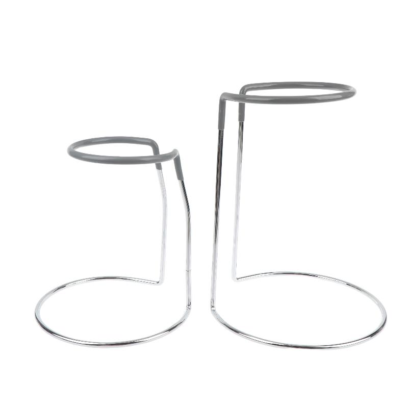 Creative Wine Decanter Drying Rack Simple Metal Decanter Holder Stand For Home Bar Kitchen Wine Bottle Drainage Display Storage