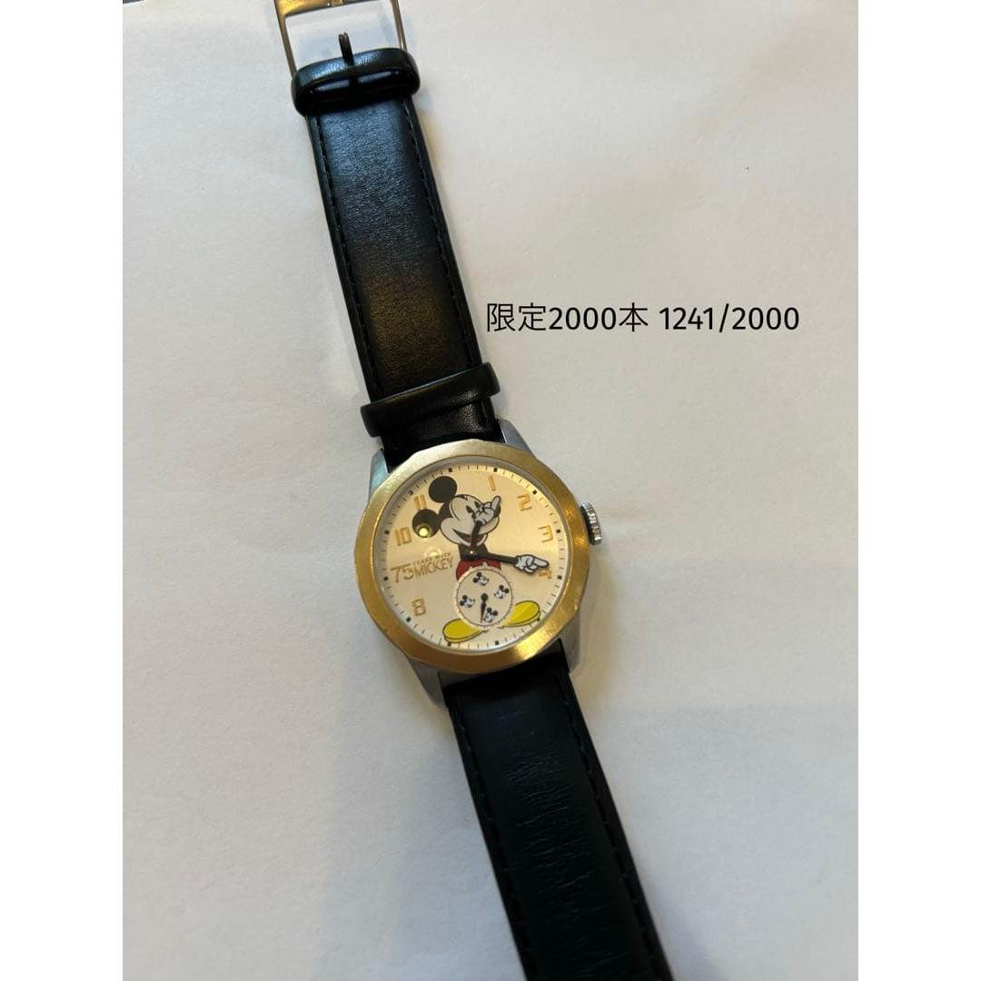 Used FOSSIL Fossil Mickey 75th Anniversary 1241/2000 Watch