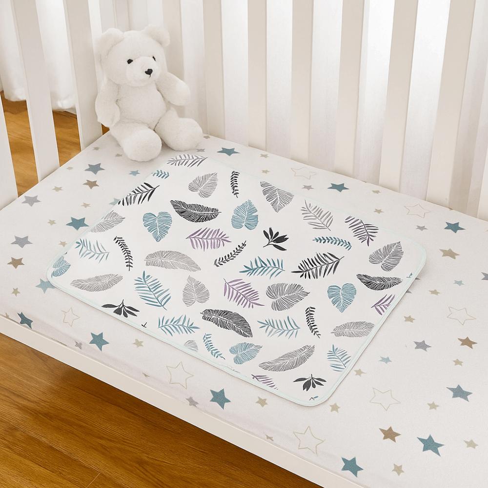 Cotton Material Portable Changing Pad Foldable Design Reusable Pad  Travel Use