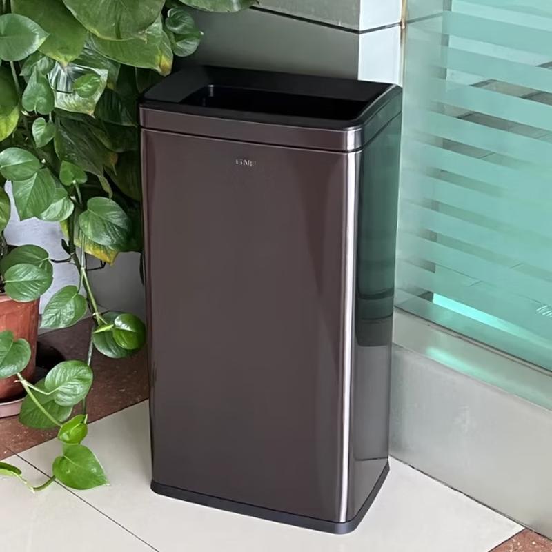 Guai Ke Ai Stainless Steel Open Top Waste Bin