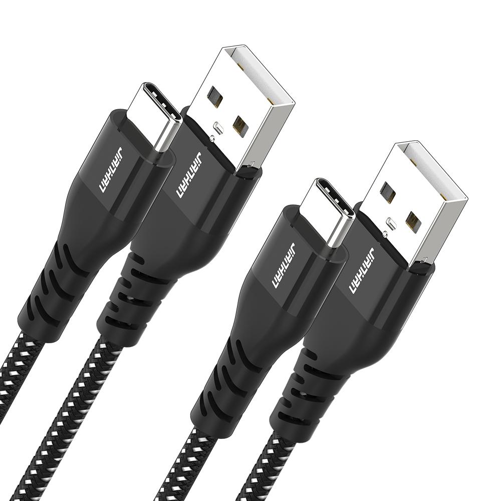 Mobile Phone Cables USB Type C Cable Fast Charging Data Cable 1 meter чёрный