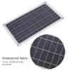 20W Solar Panel Charger Monocrystalline Silicon USB Dual DC Output for Charging 12V Battery