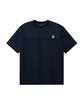 REST&RECREATION Mesh Crewneck T-Shirt - Navy