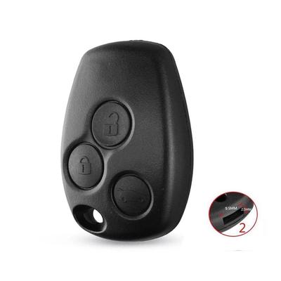 Custodia a 3 pulsanti per chiave auto per Renault Megane Modus Espace Laguna Duster Logan DACIA Sandero Fluence Clio Kangoo