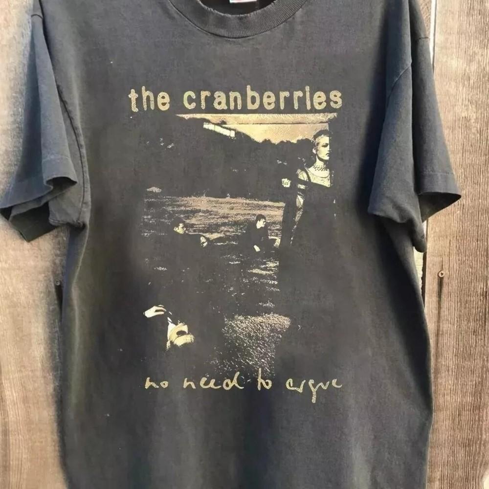The Cranberries 1995 Tour Vintage Cotton Chacoal shirt AN49351 Unisex T-Shirt S