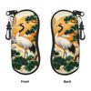 Chinese Style Crane Glasses Case  Sunglasses Pouch Travel Classic Eyewear Storage Original Male Female Eyeglass Protector