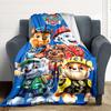1pc Paw Patrol Characters Soft & Warm Flannel Blanket, Multi-Purpose Throw Blanket for Couch, Sofa, Office, Bed, Camping, Travel 163