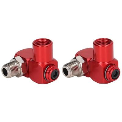 1PC Pneumatic Fitting 360 Degree Swivel Air Hose Connector Tool Adapter 1/4 Inch NPT Air Tool Swivel Fitting 150PSI Max Air