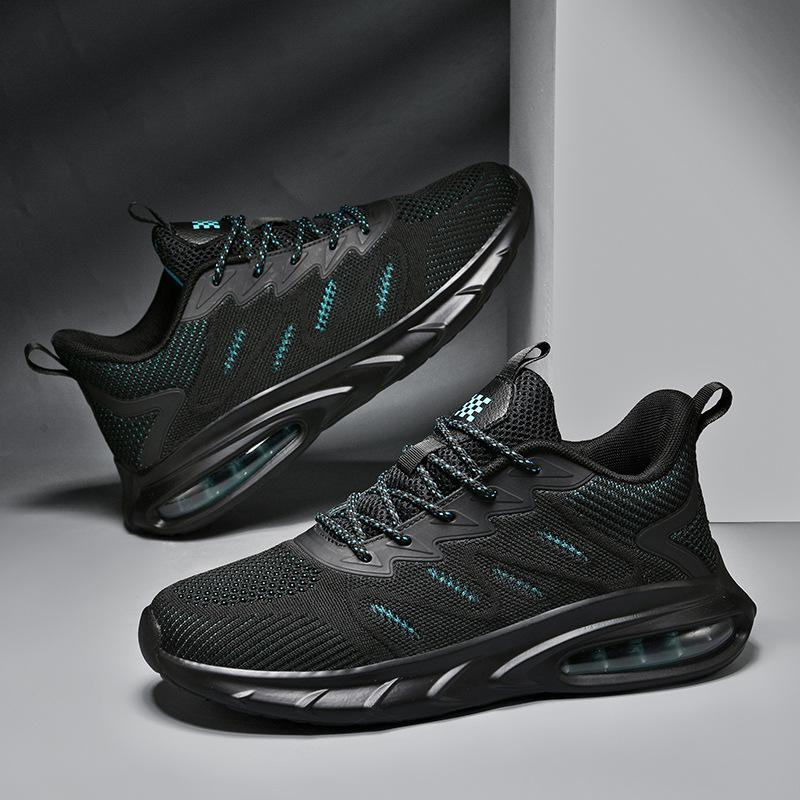 Men's running shoes air cushion men's spring and autumn new breathable soft-soled men's casual sports shoes