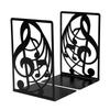 1 Pair L-Shape Piano Key Bookend Artistic Music Score Book Holder  Book Enthusiasts