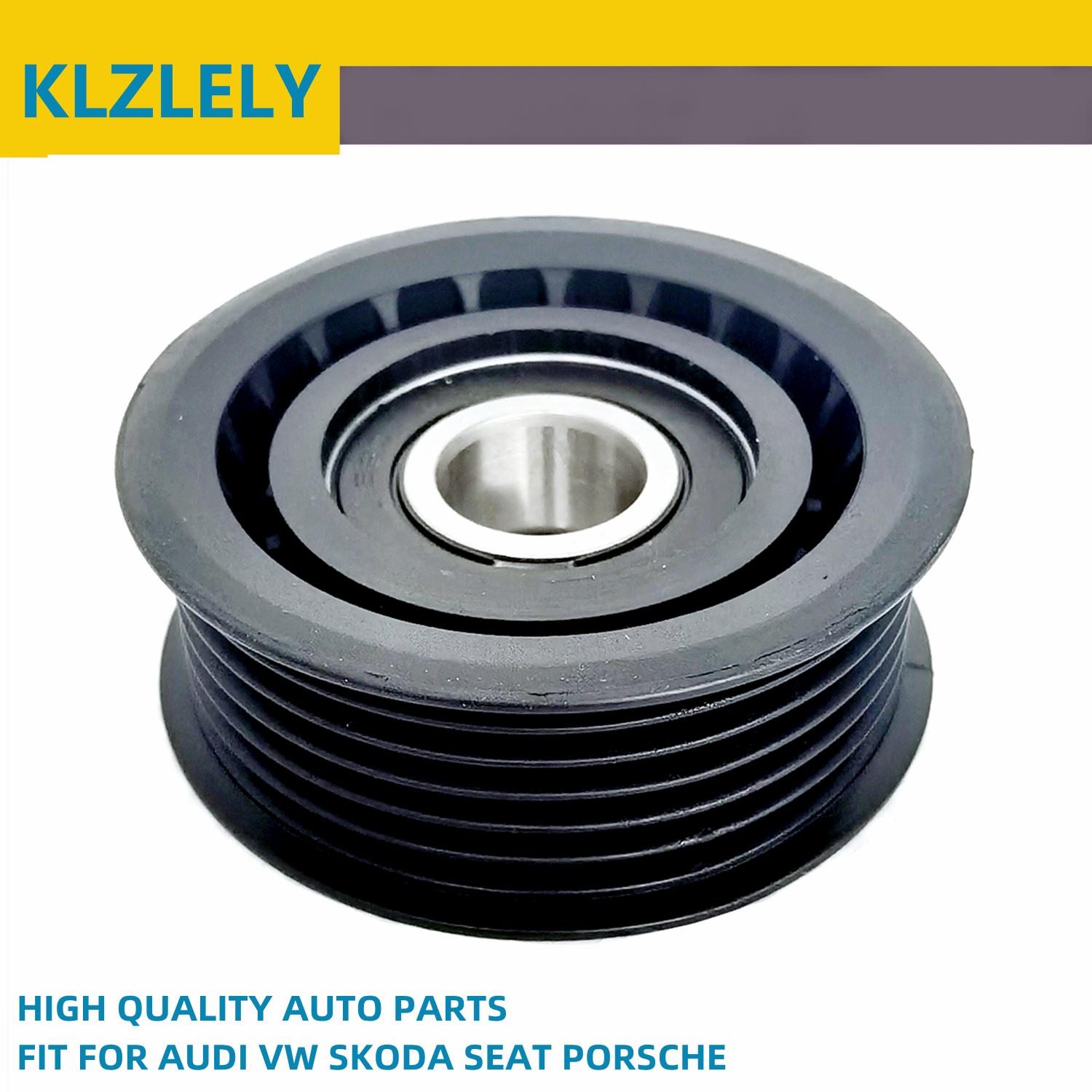 For PORSCHE CAYENNE MACCAN PANAMERA 970 For JEEP GRAND CHEROKEE  V-ribbed Belt Tensioner Pulley Idler Pulley 059903341A E чёрный
