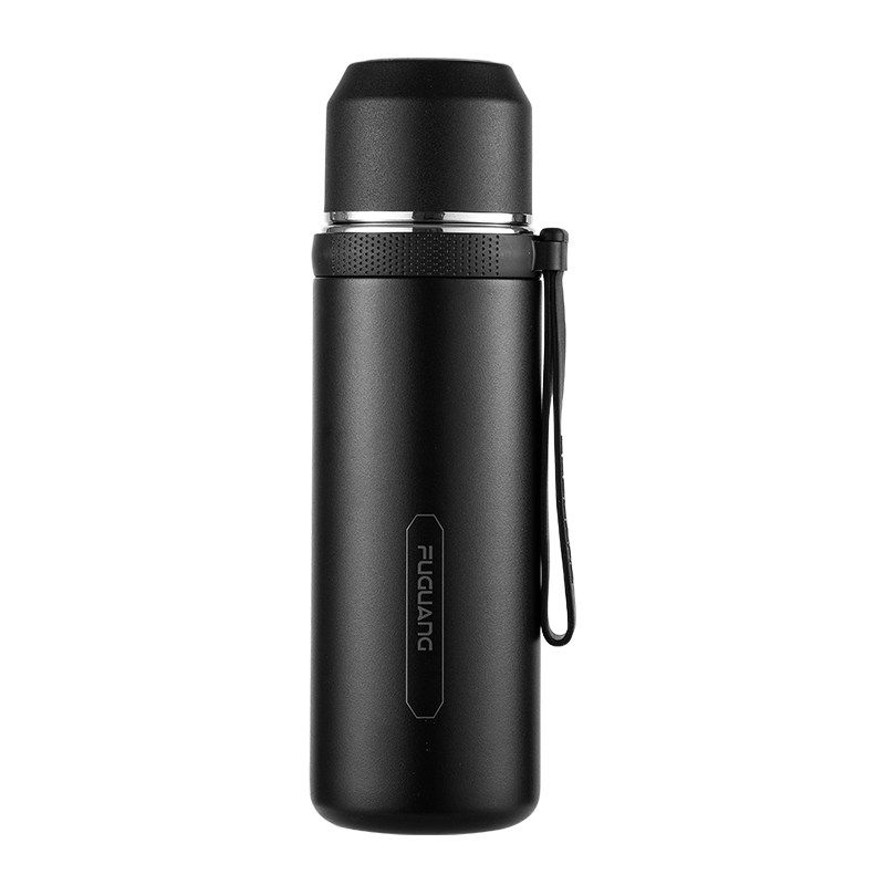 Fuguang Large Capacity Vacuum Cup Simple and High-End Pure Color Stainless Steel Male and Female Portable Large Capacity Tea Cup