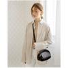 Mini Women's Bag 2025 New Fashion Retro Leather Texture Small Round Bag Shoulder Messenger Bag