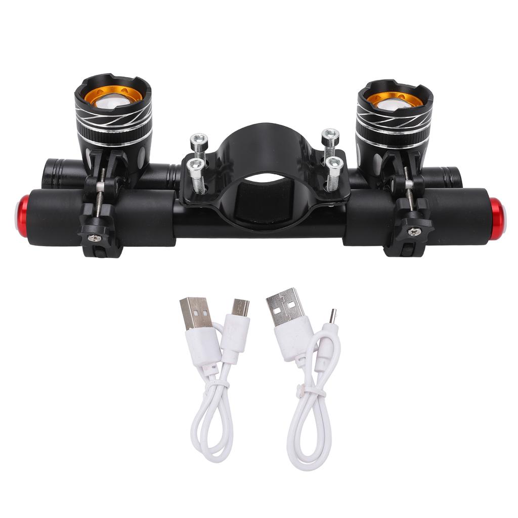 Electric Scooter Child Handrail Handlebar with Front Lamp Dual Headlights for Ninebot ES