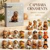 Novelty Gift for Capybara Lovers 2026 Christmas Advent Calendars, 24 Days Countdown with Creative Desk Accessories Cute 2D Hanging Ornaments, Holiday