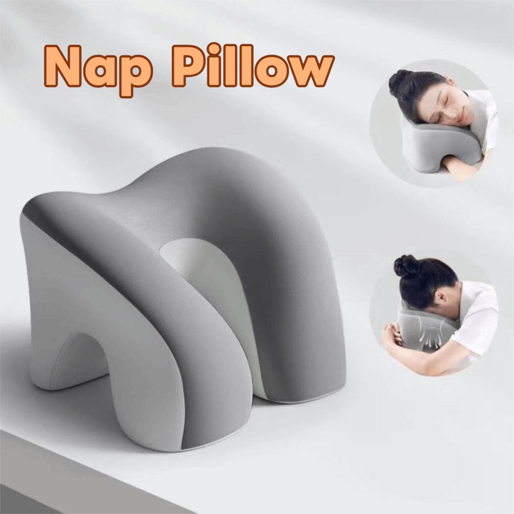 Skin-friendly Students U Shape Nap Pillow Ergonomic Desk Sleep Head Support  Adults