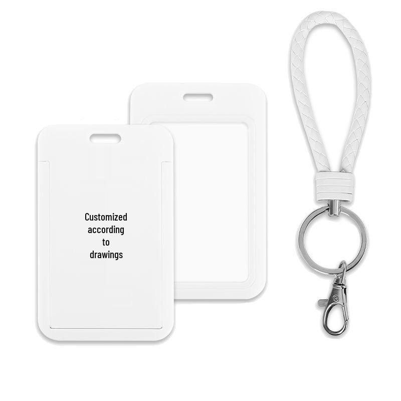 Song Weilong Celebrity Card Holder: Protective Transparent Case for Student ID and Meal Cards Single Card Holder