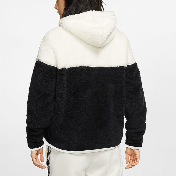 Nike Sportsklær Windrunner Color Block Hettejakke Damejakke Svart Hvit BV5469-133