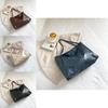 Stylish Large Capacity Pu Tote Bag For Women 2023 Retro Trendy Handbag