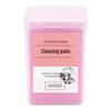 Pink Eyelash Glue Wipes: 200 Cotton Pads for Cleaning Glue Bottles