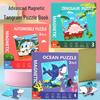 Magnetic Building Blocks 3-in-1 Educational Toys for Early Learning and Puzzles