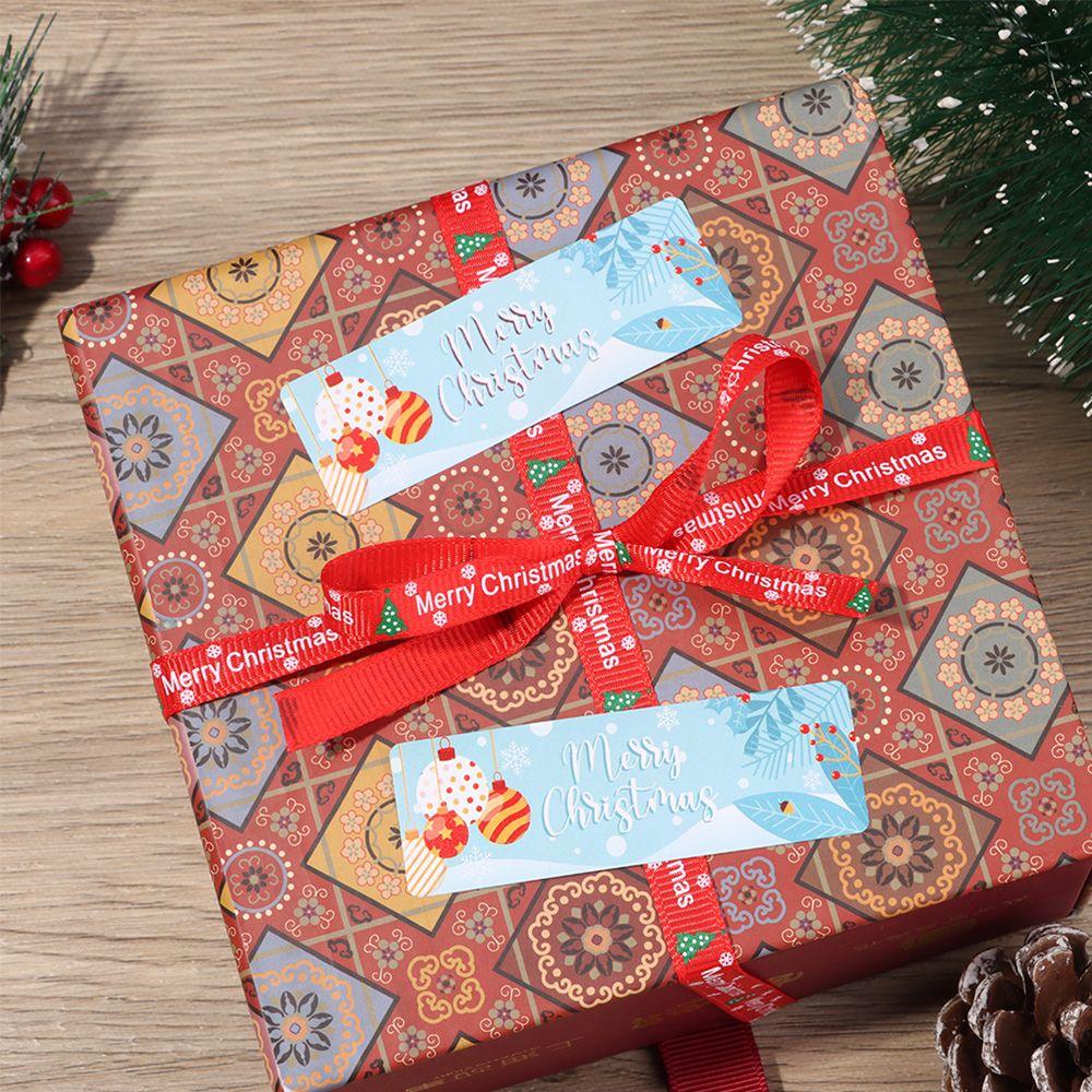 Santa Claus Snowman Package Seal Stickers Gifts Wrapping Decals Merry Christmas Decoration Label