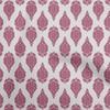 oneOone Cotton Flex Brown Fabric Asian Floral Traditional Quilting Supplies Print Sewing Fabric By The Yard 40 Inch