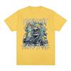 Born To Shit Forced To Wipe Funny Hard Skeleton Meme T Shirts Unisex Women Clothing Fashion Short Sleeve Cotton Oversized Tshirts