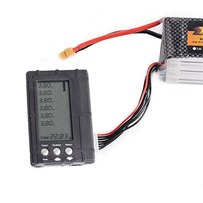 3 In 1 2-6S LiPo / LiFe Battery Balancer Voltmeter LCD Display For RC FPV Drones