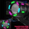 High-Power LED Headlight USB Charging Zoom Head Flashlight Waterproof Lantern Outdoor Camping Fishing Waterproof
