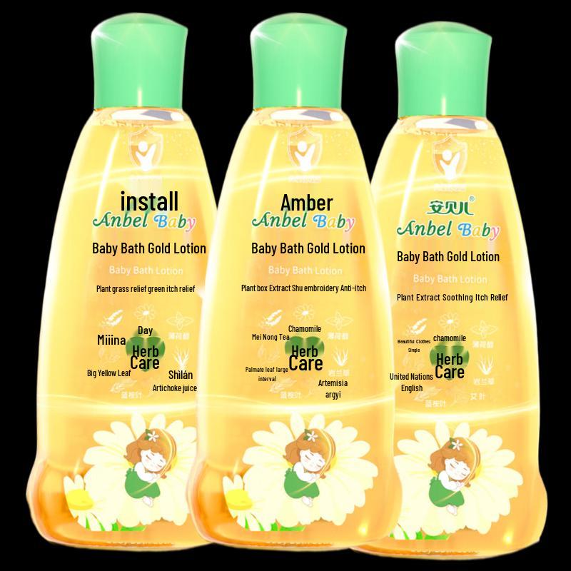 Anbeier Baby Soothing Floral Water & Bath Dew 3-Pack