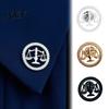 Lawyer Badge Pin Justice Scale Lapel for Lawyer, Vintage Balance Alloy Brooch, Formal Outfits Accessories Offices and Graduations Attorney Suit