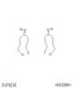 Xpier 2-Piece X-Wea021 Hypoallergenic Earrings 1 Pair