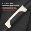 BCGRR1 Universal Car Seat Belt Leather Shoulder Strap Protector Pad For BMW X1 X3 X4 X5 X7 G20 G38 F20 F39 F48 E46 E60 E36 E39