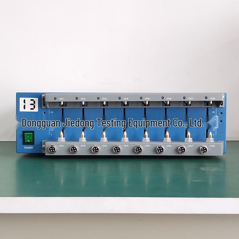 8-Channel 18650 Cylindrical Battery Capacity Tester