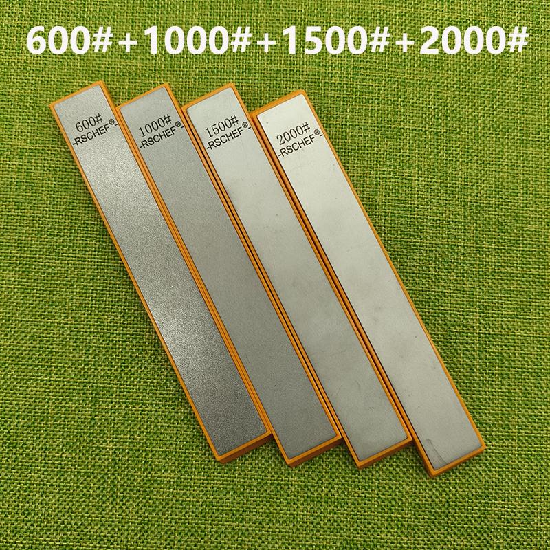 New Orange Base Diamond Whetstone for Knife Sharpener Sharpening Stone Diamond Whetstone Honing Stones Oil Stone SET