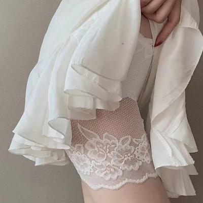 Safety Pants for Women Anti Light and No Need To Wear Underwear Summer Thin Design Lace Seamless Can Be Worn Externally Safety Pants