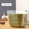 5KG Food Storage Container with Measuring Cup Rice Storage Container Airtight Rice Bucket for Kitchen Pantry Organization