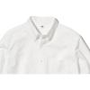Uniqlo Solid Color Casual Button Long Sleeve Shirt Unisex Shirts Off-White 450259-01