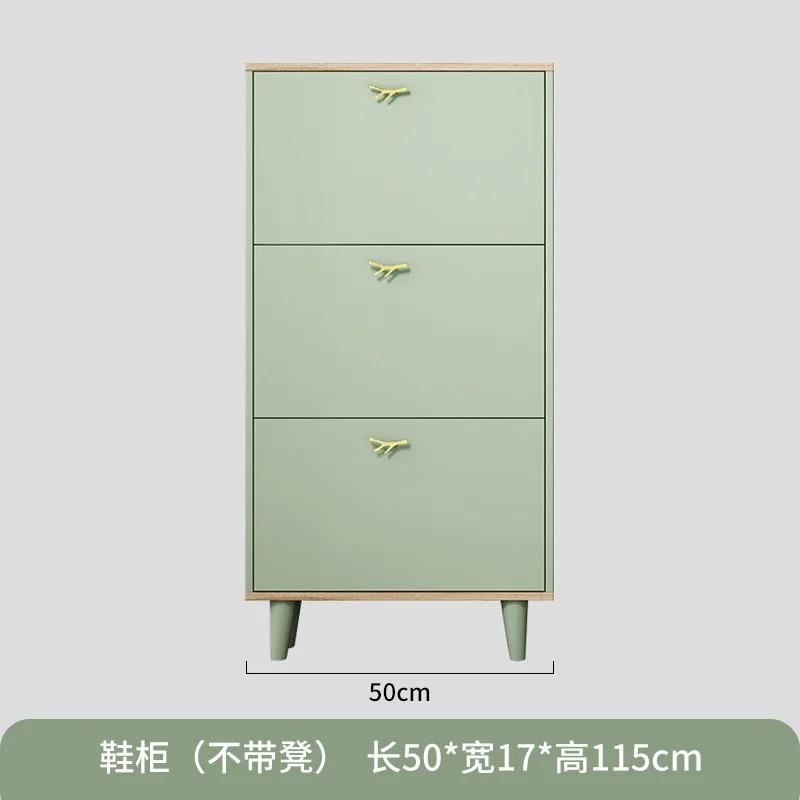 

Главная Ультратонкий шкаф для обуви Входная веранда Простая современная маленькая квартира Узкий табурет для хранения обуви Полка для обуви Организуйте мебель