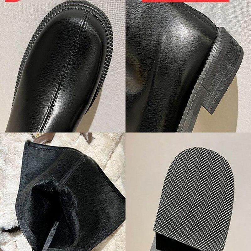 High Boots New Women 'S Shoes Women 'S Boots Fashion Autumn And Winter Elastic Thin Knight Boots Exquisite Fashion Handsome Black