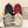 Student Schoolbag New High-value Ins Japanese Love Bear Backpack Casual Cute Pendant Backpack