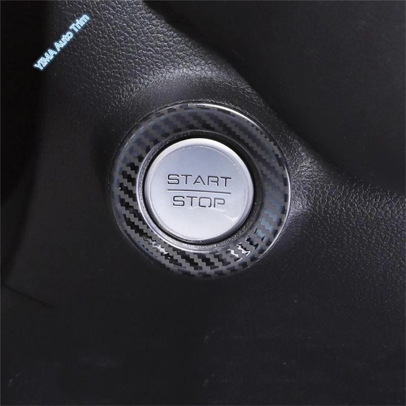 Interior Accessories For Haval Jolion -2024 Car Ignition Device One-click Start Button Decorative Ring Trim Modify Sticker