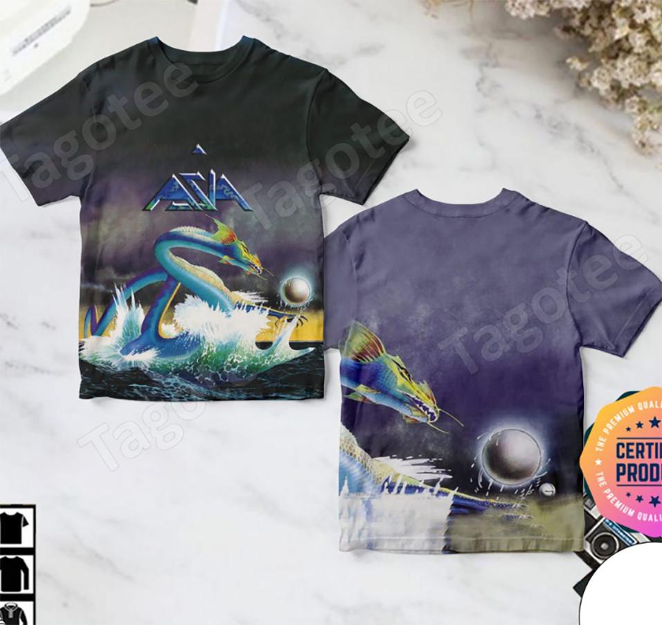 Asia The Debut Studio Album 3D Unisex T-Shirt S To 5XL DI959