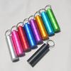 All-Metal Waterproof Multi-Compartment Pill Keychain