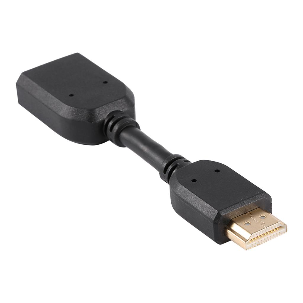 4 Stück High Speed HDMI 1.4 Stecker auf Buchse Verlängerung Extender Adapterkabel Vergoldet für TV PC