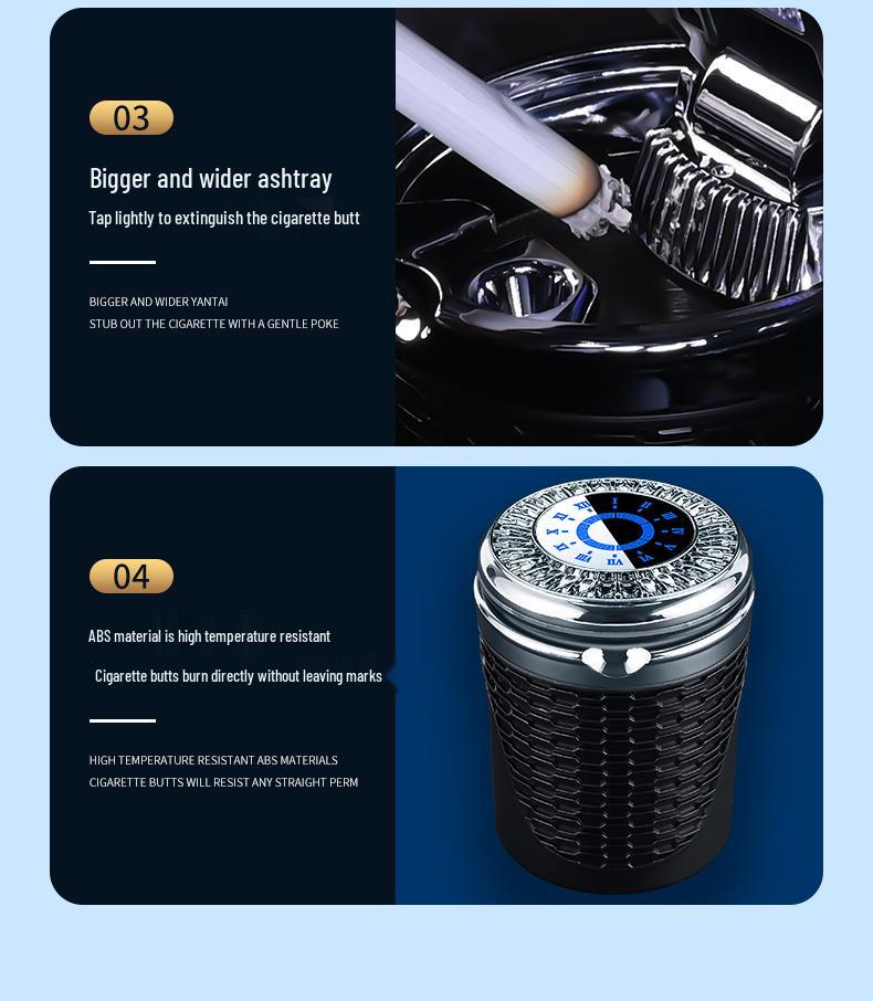 Illuminated Car Interior Accessory with Lid for Chery Exeed TXL, Lingyun Lanyue, TX Zhuifeng ETI Models