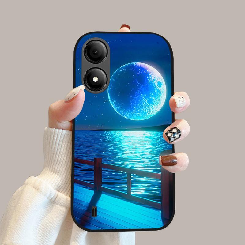 Soft Case For ZTE Blade A33s A34 A35 Silicone TPU Phone Cover For ZTE Blade A54 Cartoon Popular Phone Protective Fundas Bags